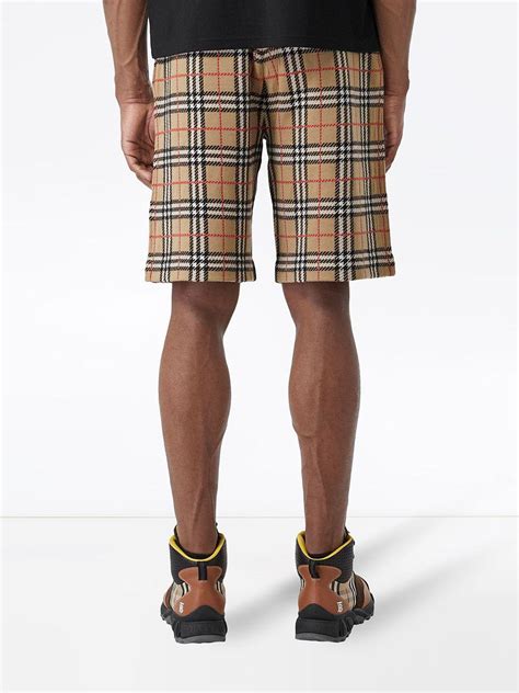 replica burberry mens shorts|burberry sweatpants thick for men.